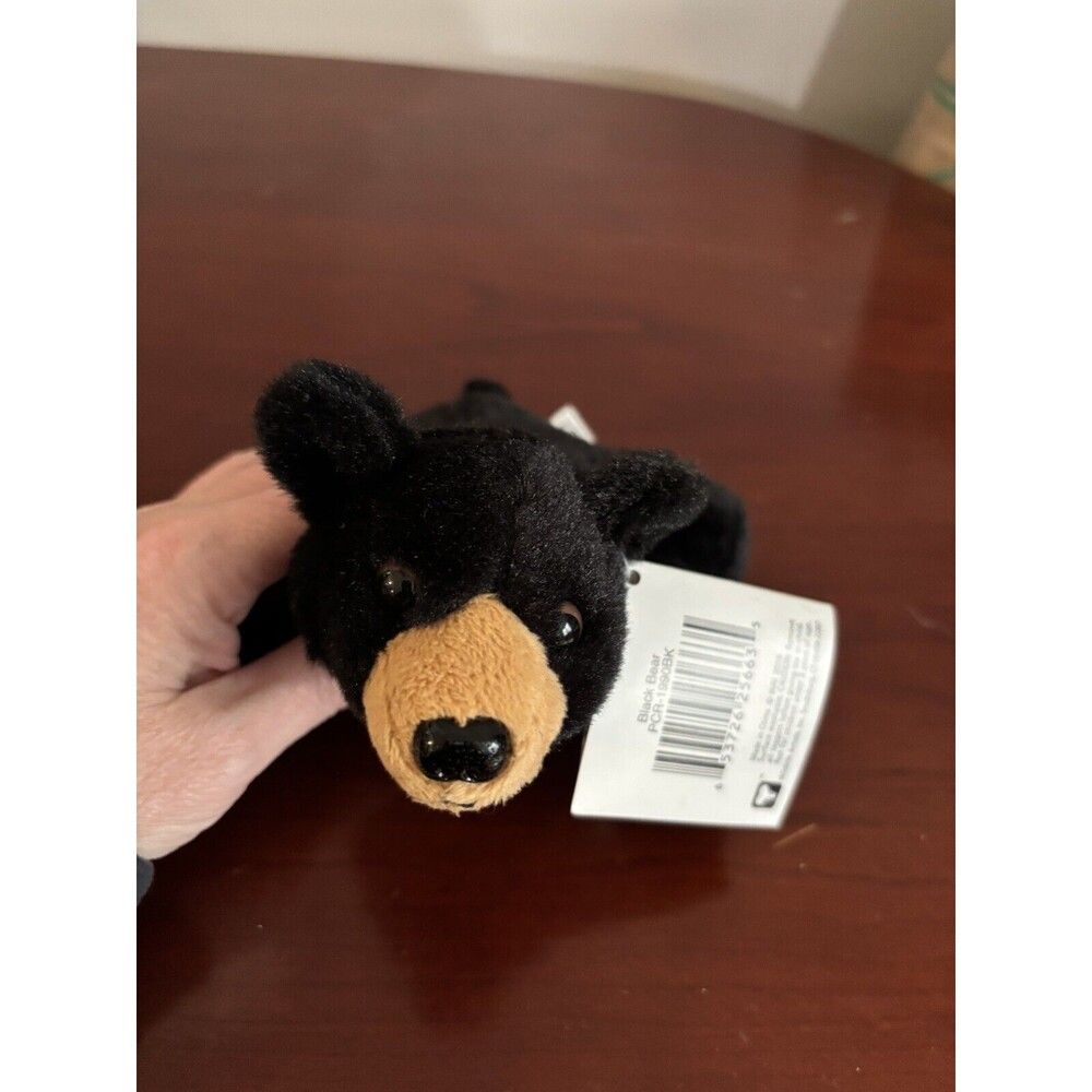 Play Critters Black Bear Wildlife Artists, Inc‎ Plush Finger Puppet
